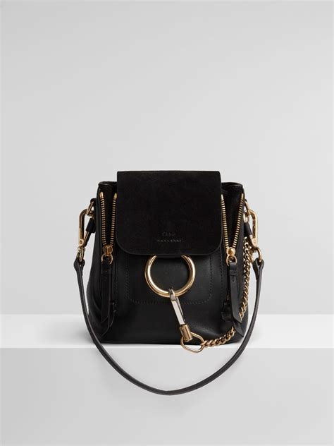 chloe faye backpack black|chloe faye mini.